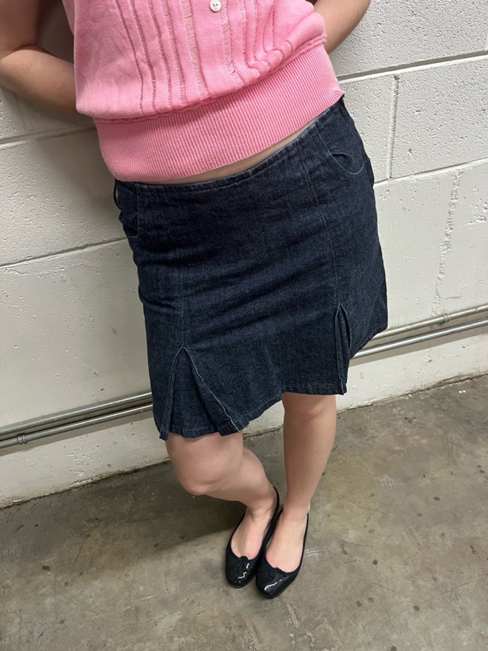 Vintage Jean Skirt